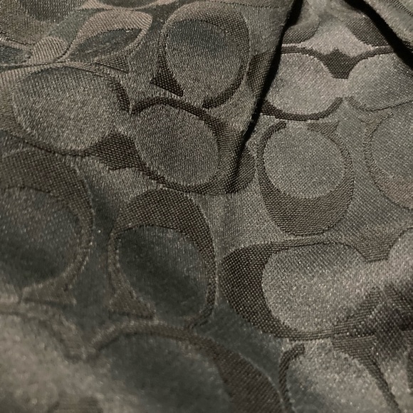 Vintage Black Coach Purse - Picture 5 of 11